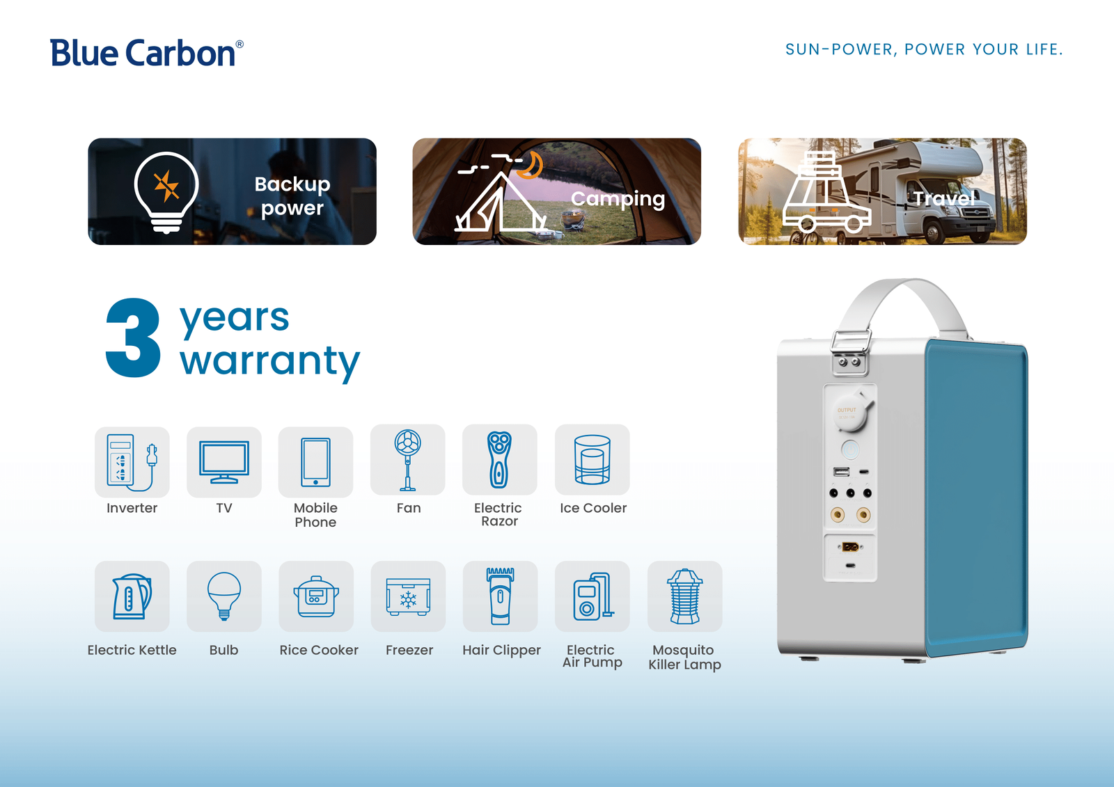 Sun-Power Lifestyle Application