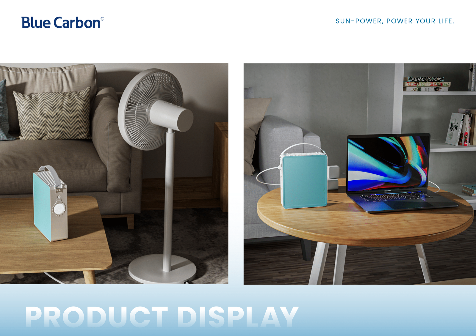 Off-grid desk setup application