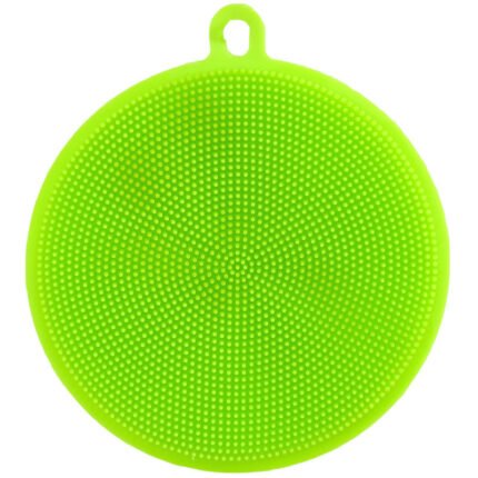 Silicone dishwashing brush