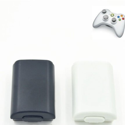 XBOX360 wireless handle black and white battery cover