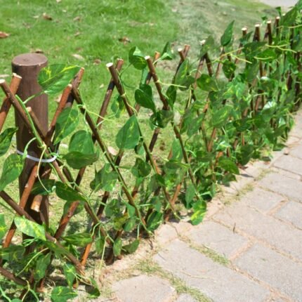 Plant Climb Trellis Extension Type Garden Buildings Anticorrosive Wood Pull Net Wall Fence Garden Home Wall Decoration