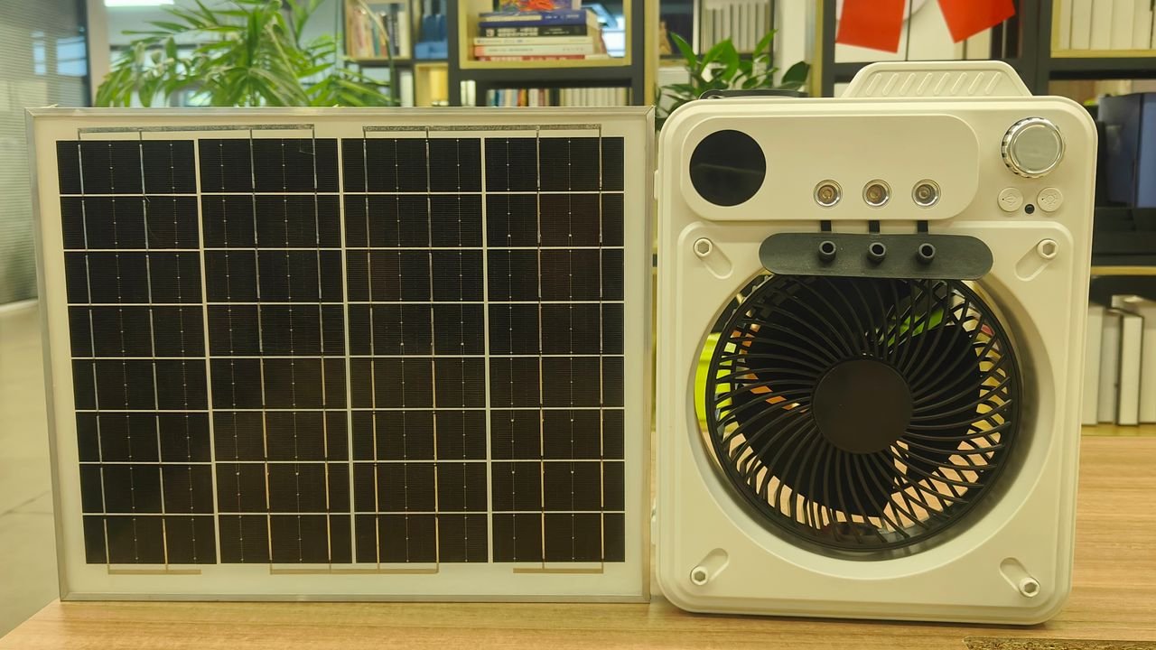 Solar Air Cooler Fan