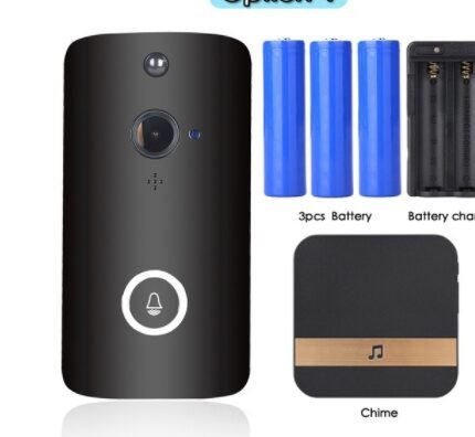 Visual wireless doorbell